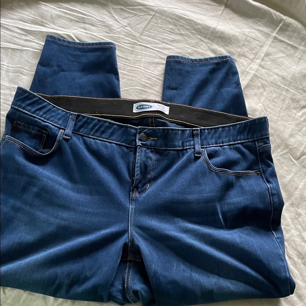 Old Navy Women's Dark Blue Jeggings